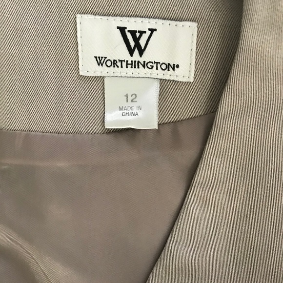 Worthington gray dress size 12 - Picture 7 of 8